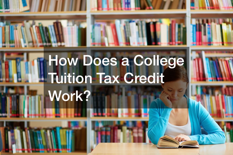 How Does a College Tuition Tax Credit Work?