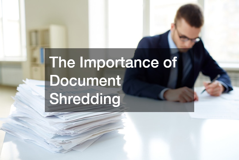 The Importance of Document Shredding